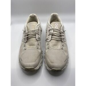 On Running Cloud 5 Women Beige Casual Athletic Shoes Sneakers Size 7.5